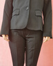 特洛曼黑色西裝套裝女職業(yè)裝正裝面試正裝大學(xué)生工作服西服外套兩件套 曬單實(shí)拍圖