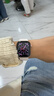 Apple/蘋(píng)果 Watch S11 智能手表GPS款42毫米玫瑰金色鋁金屬表殼淡桃粉色運動(dòng)型表帶S/M MEUN4CH/B 曬單實(shí)拍圖