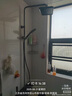 九牧（JOMOO）花灑套裝琴鍵按摩噴槍除垢頂噴水愈精靈淋浴器36668-882/HBS-1 曬單實拍圖