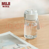 無印良品（MUJI）共聚酯 便攜水杯 高顏值塑料杯運(yùn)動水杯兒童水杯 透明 350ml 曬單實(shí)拍圖