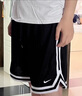 耐克（NIKE）男運動(dòng)褲 夏季針織短褲休閑褲 跑步速干 FN2652-010 黑 2XL 曬單實(shí)拍圖