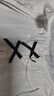 茵曼（INMAN）純棉法式荷葉邊圓領(lǐng)短袖白襯衫2025夏季氣質(zhì)百搭蝴蝶結(jié)襯衣女 珍珠白 XL 曬單實拍圖