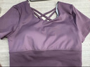 維多利亞旅行者（VICTORIATOURIST）瑜伽服女秋冬跑步運動(dòng)套裝普拉提健身服美背含胸墊兩件套 曬單實(shí)拍圖