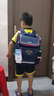 卡拉羊書包小學生1-3-6年級兒童護脊防下墜減壓男女生背包雙肩包 曬單實拍圖
