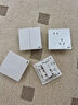ABB 開(kāi)關(guān)插座面板 盈致系列白色  無(wú)邊框 86型電源 斜五孔插座10只裝（預(yù)售款） 曬單實(shí)拍圖