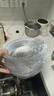 美麗雅空氣炸鍋錫紙碗18.5cm*40只 烤箱專用鋁箔盤食品級烘焙工具 曬單實拍圖