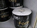 潔柔有芯卷紙 黑Face加厚4層200克*27卷 高克重 衛生紙卷筒紙紙巾整箱 曬單實(shí)拍圖