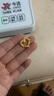 周生生永系列 復古愛心玫瑰黃金吊墜足金心形掛墜不含項鏈 82296P計價 3.39克(含工費160元) 曬單實拍圖