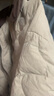 森馬（Semir）羽絨服女中長(cháng)款輕薄肌理寬松2025撞色燈芯絨翻領(lǐng)冬裝109725113027 曬單實(shí)拍圖
