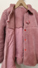 朵朵·可可暖感雙面絨家居服套裝 下擺花苞造型  創(chuàng  )意兔子毛球對扣 暗粉 S (155) 曬單實(shí)拍圖