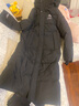 鴨鴨（YAYA）王一博同款冰殼系列戶(hù)外極寒羽絨服男士新款長(cháng)款情侶加厚女外套 青光黑色【現貨速發(fā)】 XL /180充絨273克 曬單實(shí)拍圖