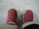 蝸艾蝸家艾灸鞋保暖加絨足灸鞋加厚艾草鞋艾柱艾條明火灸男女通用 【35-40碼】加絨款桃紅色【送艾柱30?！?【聚熱防燙】 曬單實(shí)拍圖