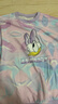 迪士尼寶寶（Disney Baby）女童衛衣兒童長(cháng)袖T恤中大童裝春季純棉舒適百搭上衣 紫印花 150 曬單實(shí)拍圖