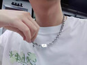 BJYL十二星座項鏈男士潮流百搭高級感男生鎖骨鏈小眾時(shí)尚配飾潮牌吊墜 【下單備注星座】 曬單實(shí)拍圖