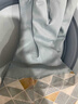 JCZS德國品牌洗碗手套女防水加絨冬季廚房家務(wù)耐用刷碗洗衣服膠皮家用 藍色 1雙裝(寬口加絨手套) L 曬單實(shí)拍圖