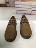 公羊男鞋冬季新款潮流商務(wù)休閑皮鞋男中年爸爸鞋軟底防滑正裝鞋子男 卡其色【標準皮鞋碼】 41 (255mm) 曬單實(shí)拍圖