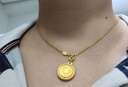 中國珠寶八寶羅盤(pán)黃金項鏈女新款足金吊墜新年節情人節禮物送女朋友老婆 永恒愛(ài)戀禮盒【無(wú)產(chǎn)品勿單拍】 曬單實(shí)拍圖