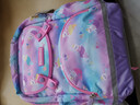 夢(mèng)樂(lè )（MoonRock）香港品牌新品小學(xué)生護脊書(shū)包減負輕便360°安全反光男女兒童背包 淺紫色/夢(mèng)幻美人貓LSS103P-24310 曬單實(shí)拍圖