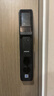飛利浦（PHILIPS）智能門(mén)鎖人臉識別家用防盜密碼鎖入戶(hù)門(mén)貓眼大屏電子鎖301FVP黑色 曬單實(shí)拍圖