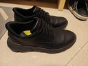 斯凱奇（Skechers）閃穿鞋男士商務(wù)鞋秋季薄款一腳蹬德比鞋軟底上班通勤休閑鞋205353 曬單實(shí)拍圖