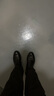 意爾康男鞋 皮鞋男真皮系帶軟皮英倫商務(wù)正裝鞋男皮鞋婚慶辦公鞋德比鞋 黑色（四季款） 42 曬單實(shí)拍圖
