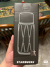 星巴克（Starbucks）鈦杯保溫杯260ml便攜咖啡杯泡茶杯保溫保冷水杯黑銀款生日禮物 曬單實(shí)拍圖