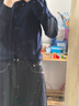 優(yōu)衣庫(kù)驚喜價(jià)女裝精紡美利奴羊毛羅紋圓領(lǐng)條紋針織短開(kāi)衫481408 69 藏青色 M /160/84A 曬單實(shí)拍圖
