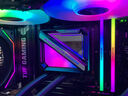 宏碁掠奪者（PREDATOR）48G(24G×2)套裝 DDR5 6000頻率 臺式機內存條 Hera影鋒系列 RGB燈條(C28) 潛影黑 AI電腦配件 曬單實(shí)拍圖