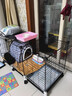 蔻絲狗籠子中小型犬帶廁所家用加粗加密寵物幼犬狗狗籠子圍欄柯基泰迪 【109*49*57】加深加高成年可用 升級款：腳墊+滑輪+托盤(pán)+扎帶 曬單實(shí)拍圖