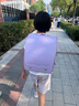 coulomb庫侖日本小學(xué)生書(shū)包兒童一到六年級雙肩包減負護脊 糖果紫色 曬單實(shí)拍圖