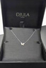 DJULA【店鋪臻選】法國DJULA茱蕊魔法18K金鑲鉆高級珠寶混搭疊戴項鏈 18K金白金（蝴蝶） 曬單實(shí)拍圖
