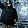 駱駝?dòng)鸾q服男女同款輕薄羽絨服男鴨絨面包服情侶外套冬季 幻影黑 男款,7089H L 曬單實(shí)拍圖