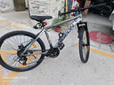 飛鴿鋁合金山地車(chē)禧瑪諾變速單車(chē)自行車(chē)大學(xué)生青少年成人越野車(chē)內走線(xiàn) 鈦金灰【鋁合金車(chē)架+全軸承】 26寸（適合160cm-185cm) 21速禧瑪諾指撥變速線(xiàn)剎 曬單實(shí)拍圖