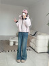 森馬（Semir）羽絨服女中長(cháng)款輕薄三防2025oversize插肩袖冬裝防風(fēng)109725113007 曬單實(shí)拍圖
