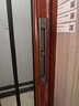 金剛網(wǎng)紗門(mén)帶鎖防盜隱形推拉伸縮防蚊沙窗門(mén)防貓狗鼠蚊蟲(chóng)寵物折疊 【升級款+賽鋼網(wǎng)】紅木紋 曬單實(shí)拍圖