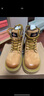 Dickies男士馬丁靴高幫時(shí)尚男靴工裝靴情侶靴男 土黃-加絨 42-男款 曬單實(shí)拍圖