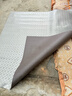 加厚牛筋PVC防滑塑料地墊地膠地板地毯防水入戶(hù)陽(yáng)臺倉庫廚房通鋪 5.2mm超厚橡膠底牛筋灰色 0.9m*1m (下單幾件發(fā)幾米長(cháng)整張） 曬單實(shí)拍圖