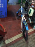 鳳凰兒童自行車(chē)6-10-12-15歲中大童小學(xué)生可變速山地車(chē)男女孩小孩單車(chē) 鳳凰太空 白藍色 一體輪 變速+禮包 22寸【適合身高140-165cm】 曬單實(shí)拍圖