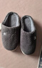 京東京造【溫暖御寒】軟彈包跟家居棉拖鞋室內保暖棉拖鞋男士深灰色44-45 曬單實(shí)拍圖