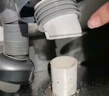 潛水艇廚房下水三通下水道三頭通接頭分水器洗菜盆水槽排水管防返臭神器 G.接水槽+凈水器+前置過(guò)濾器 曬單實(shí)拍圖