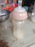 小土豆（potato）嬰兒吸管奶瓶pp兒童學(xué)飲杯大寶寶吸管水杯 300ml白棕色 曬單實(shí)拍圖