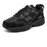 斯凱奇（Skechers）男鞋秋季厚底老爹鞋休閑熊貓鞋軟底運動(dòng)鞋237067 曬單實(shí)拍圖