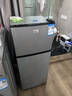三菱小冰箱迷你小型家用冷藏冷凍宿舍出租房雙門(mén)辦公室電冰箱一級能效 88L銀色【三天約一度電】 曬單實(shí)拍圖
