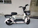 立馬【校園神器】電動(dòng)自行車(chē)小糖心45公里長(cháng)續航電動(dòng)車(chē)鉛酸電池48V12Ah通勤電瓶車(chē)上班代步  繆繆粉 曬單實(shí)拍圖