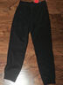 特步男褲冬季加絨褲子加厚寬松運(yùn)動(dòng)褲男束腳特步棉質(zhì)褲子長褲大碼 正黑色【束腳款】 L (175) 曬單實(shí)拍圖