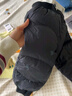 巴拉巴拉童裝兒童羽絨褲男女童長(cháng)褲寶寶褲子舒適保暖時(shí)尚洋氣潮酷 黑色調00499-灰鴨絨 90 充絨量28g 曬單實(shí)拍圖