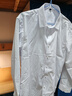 帕托瓦襯衫男長(cháng)袖純色商務(wù)職業(yè)正裝白襯衫工裝男裝襯衣男CS108 白色 3XL 曬單實(shí)拍圖