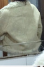 三彩獨(dú)醒2025冬季新款環(huán)保皮草立領(lǐng)毛毛外套短款寬松甜酷F 香檳色 XS 150/76A 曬單實(shí)拍圖