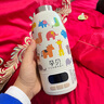 孕貝（yunbaby）恒溫水壺F6Y 嬰兒便攜式外出恒溫水杯熱水壺兒童寶寶調奶500ml 曬單實拍圖