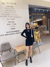 妙奕嘉黑色連衣裙女秋冬季裙子純欲緊身包臀裙2025新款高級感打底裙辣妹 黑色鏤空v領(lǐng)掐腰連衣裙 均碼 【建議125斤內】 曬單實(shí)拍圖
